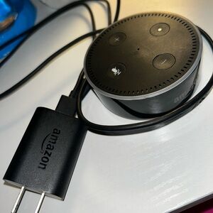 Amazon Smart Speaker in Black | Amazon Echo Dot 1st Generation